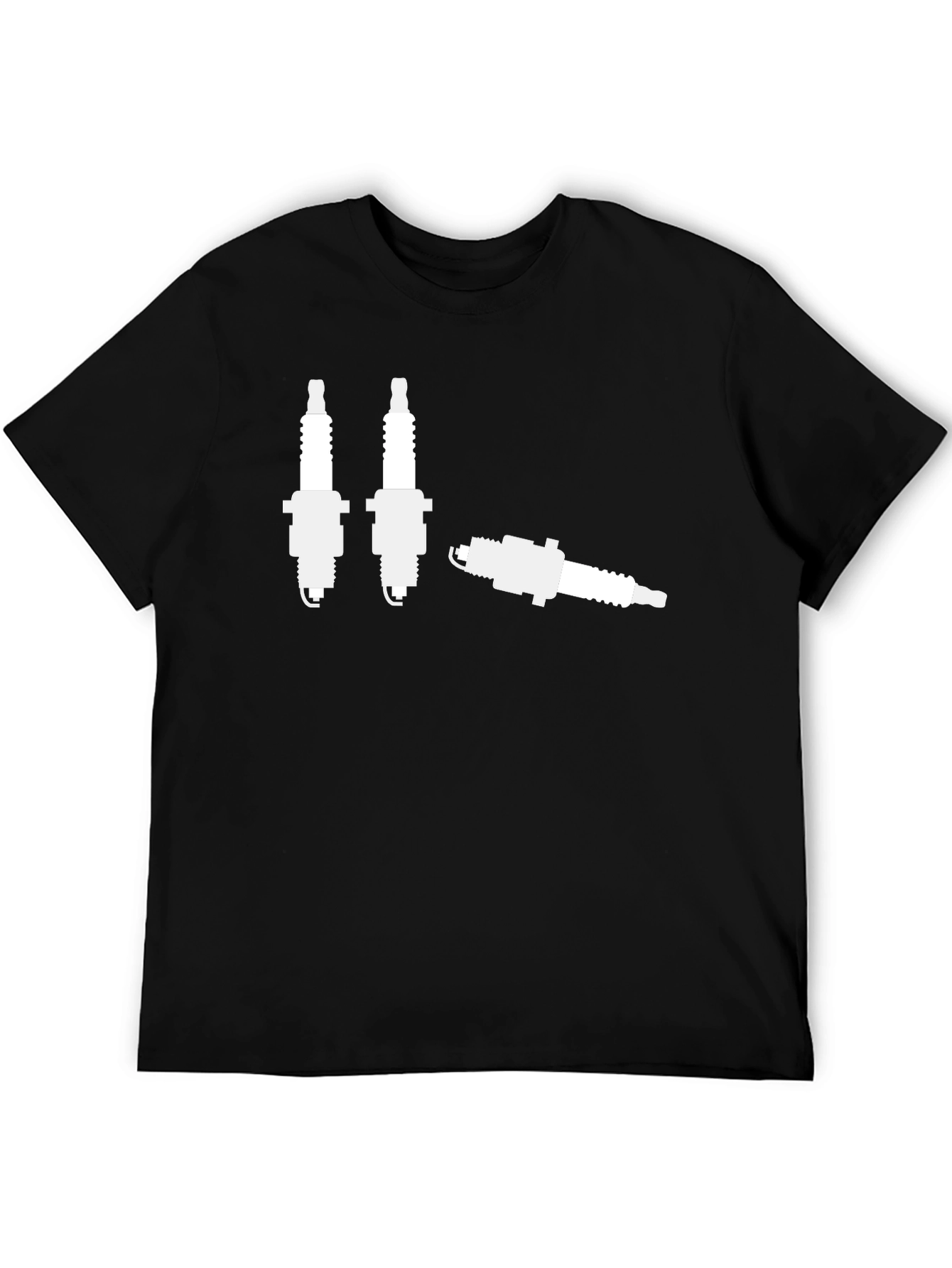 Spark Plug Graphic Tee - Auto Enthusiast Shirt