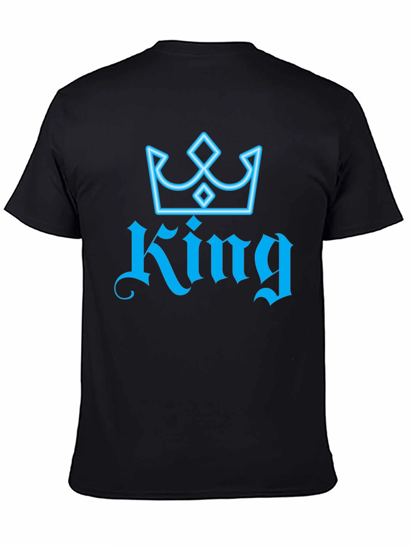 King Crown Black T-Shirt
