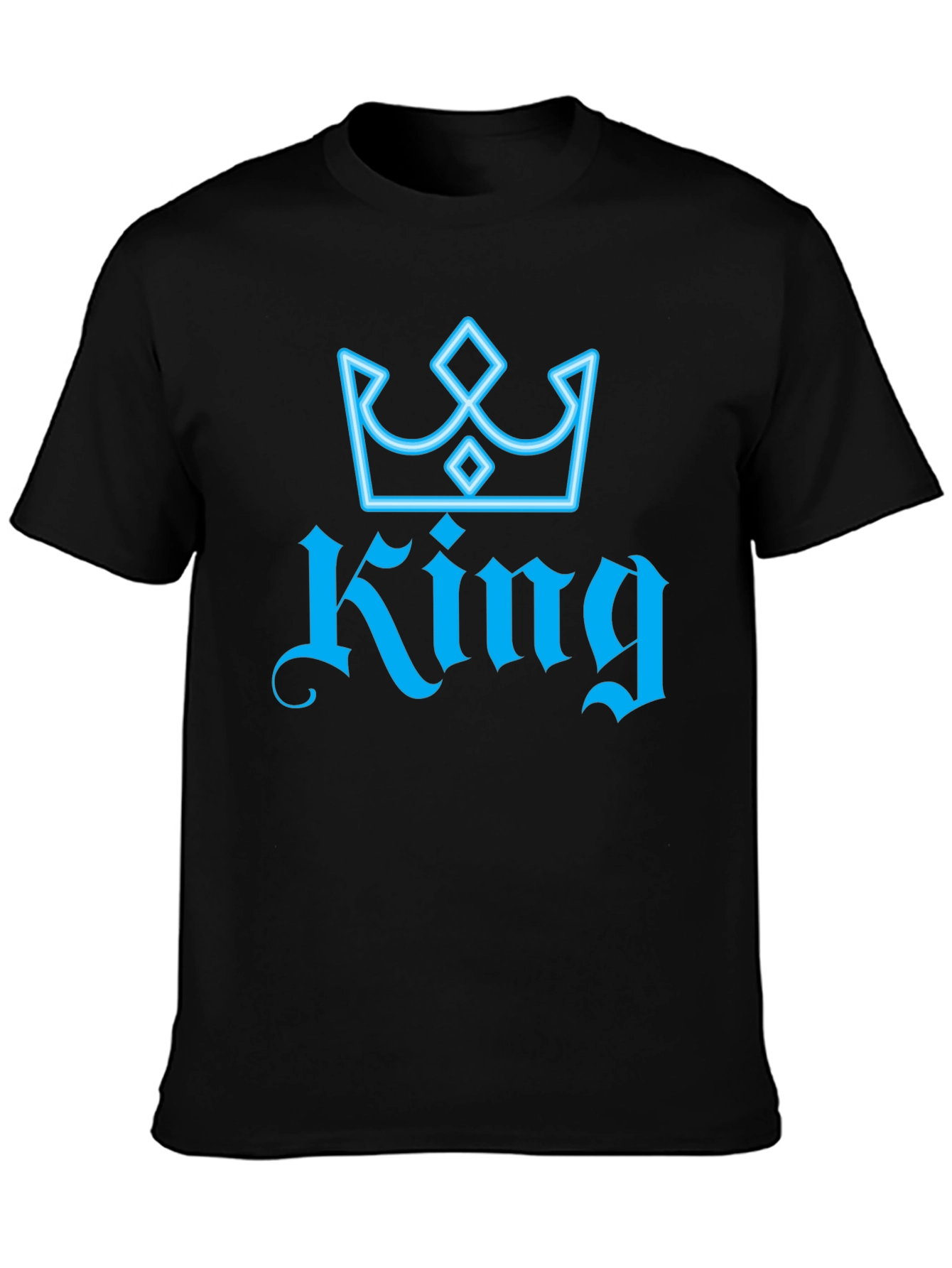 King Crown Black T-Shirt
