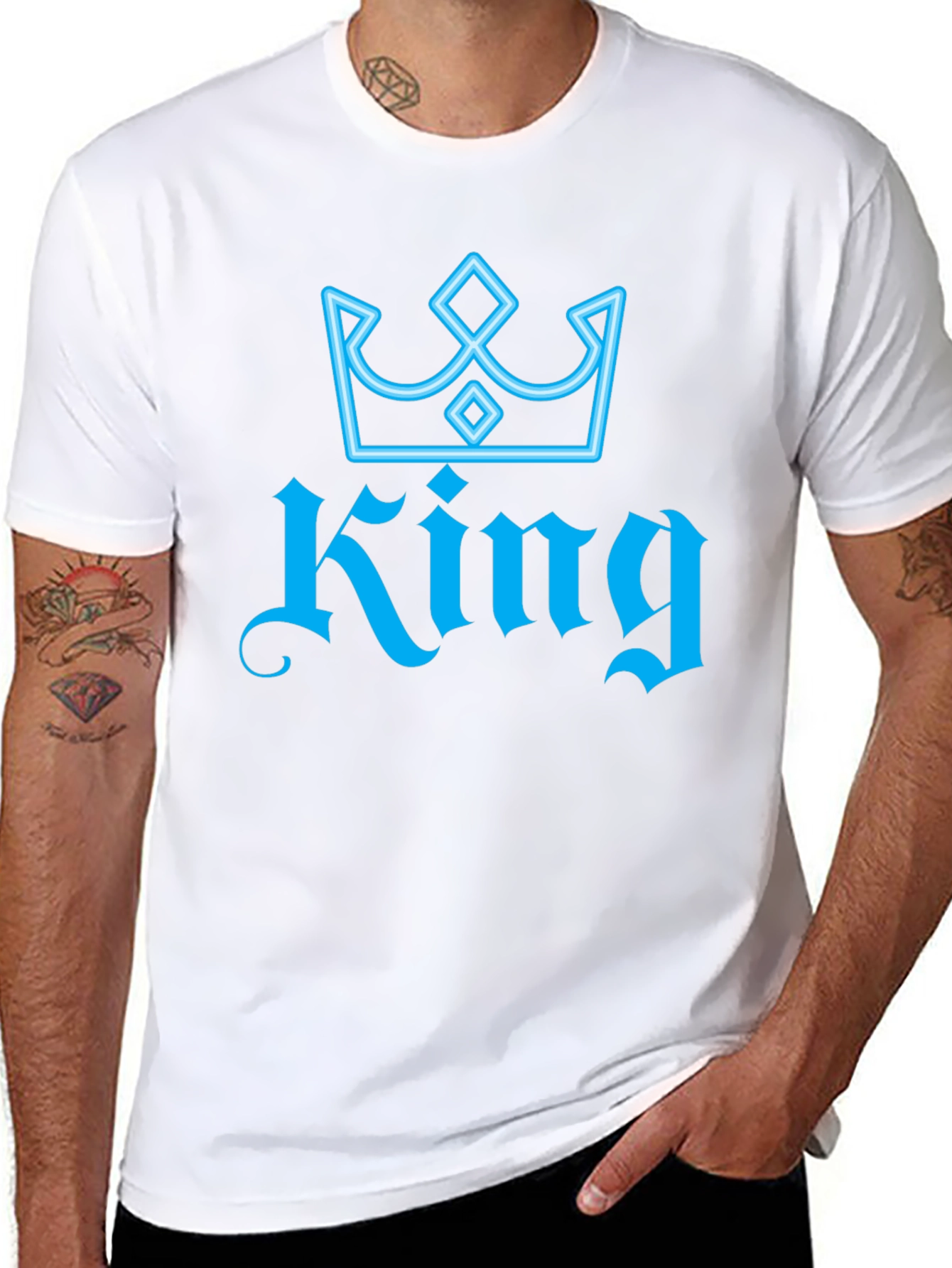 King Crown Black T-Shirt