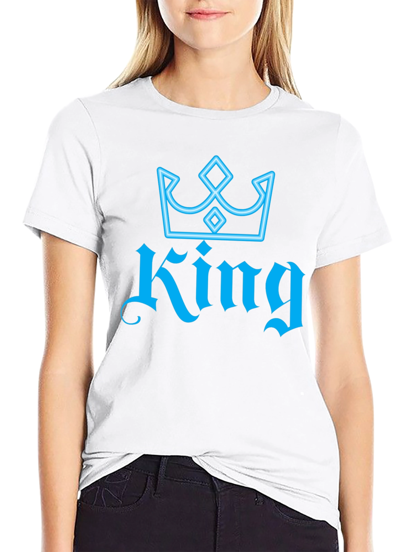 King Crown Black T-Shirt