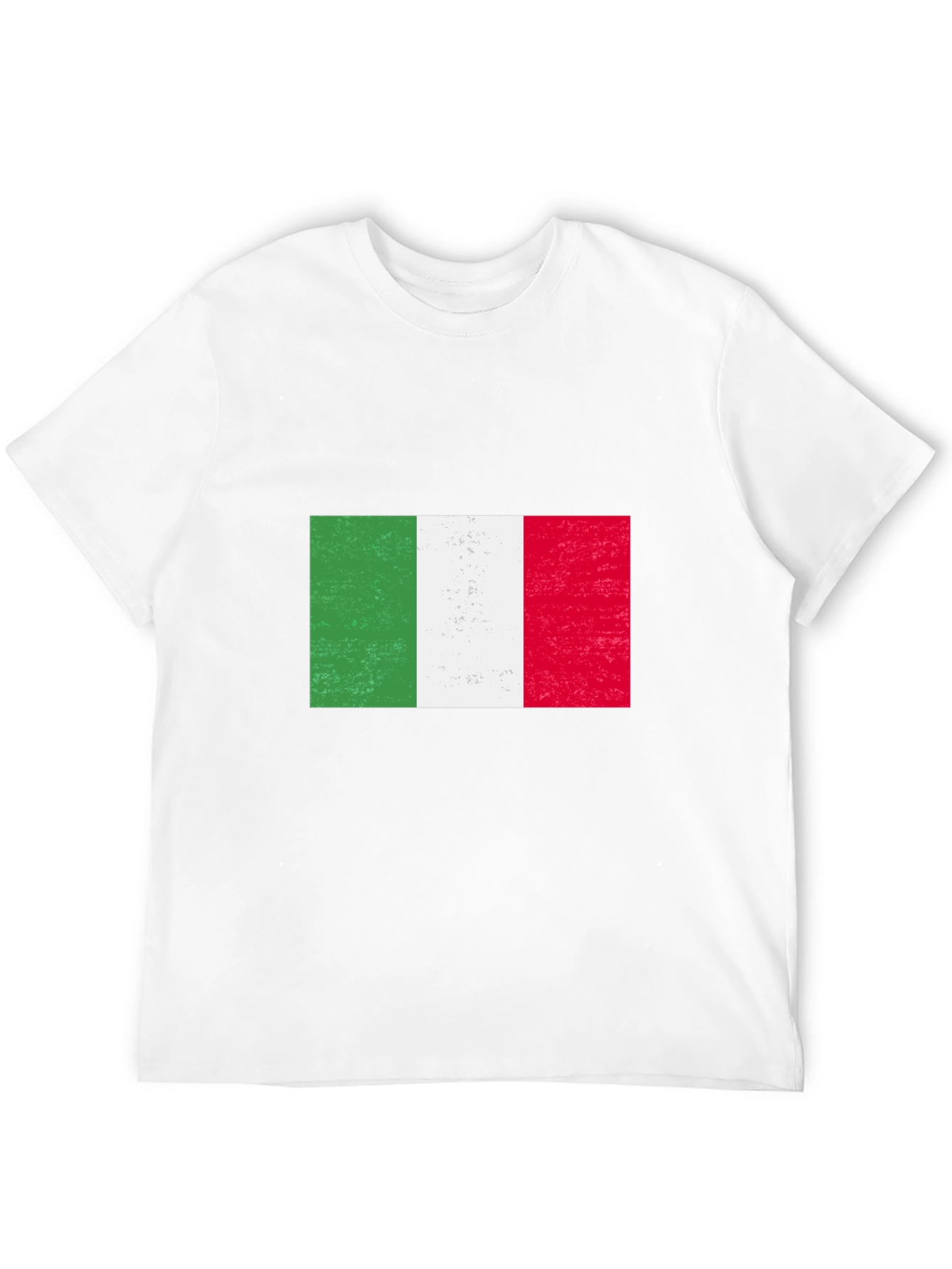 Italian Flag Graphic Tee - Black