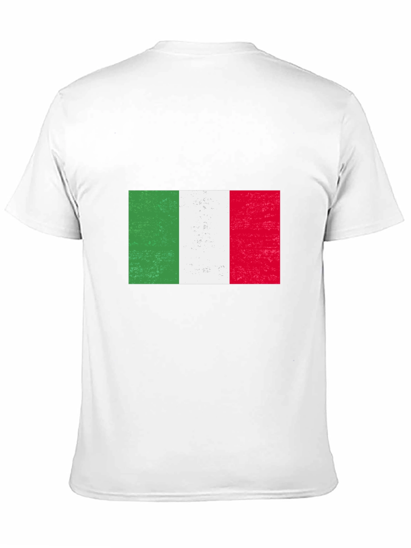 Italian Flag Graphic Tee - Black