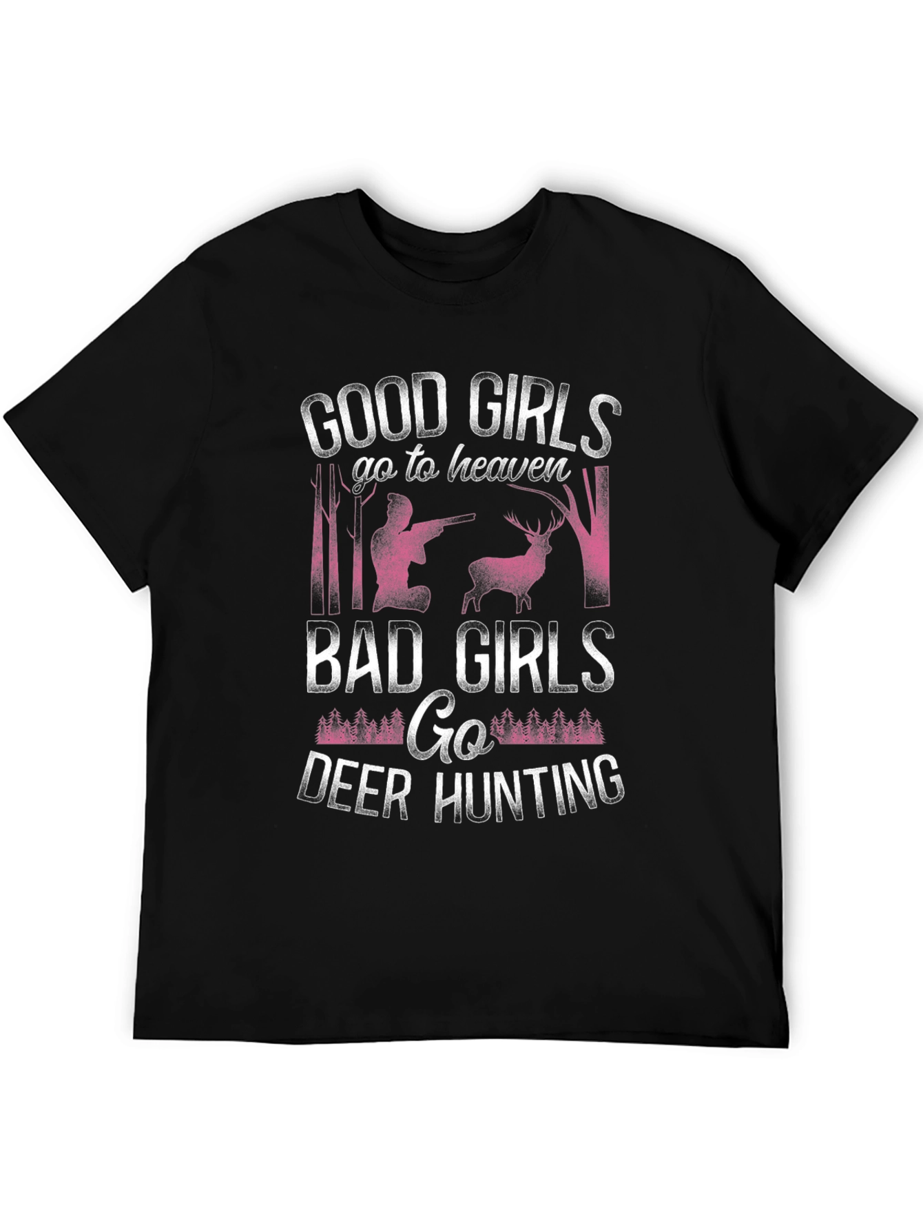 Good Girls Deer Hunting Graphic Tee
