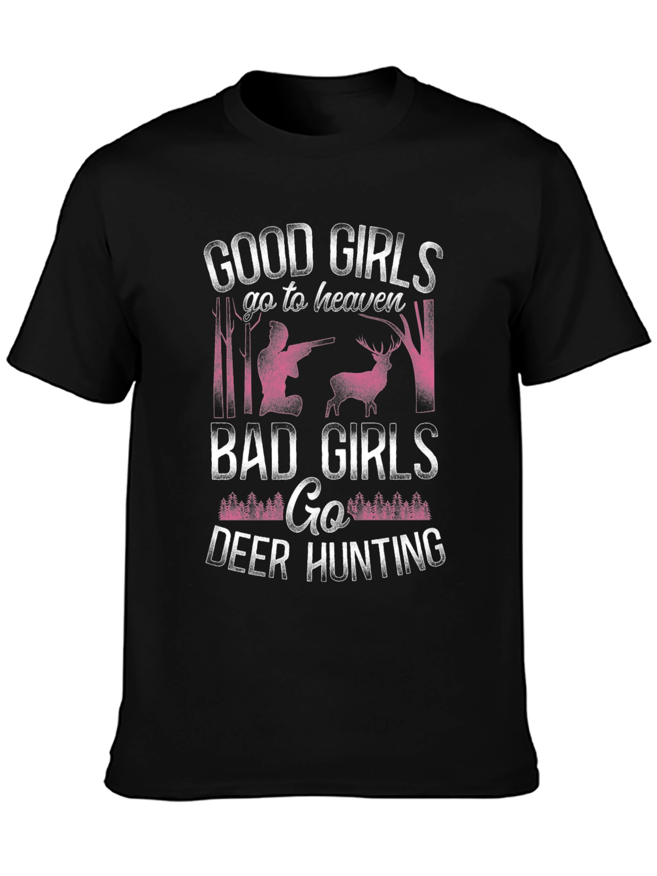 Good Girls Deer Hunting Graphic Tee
