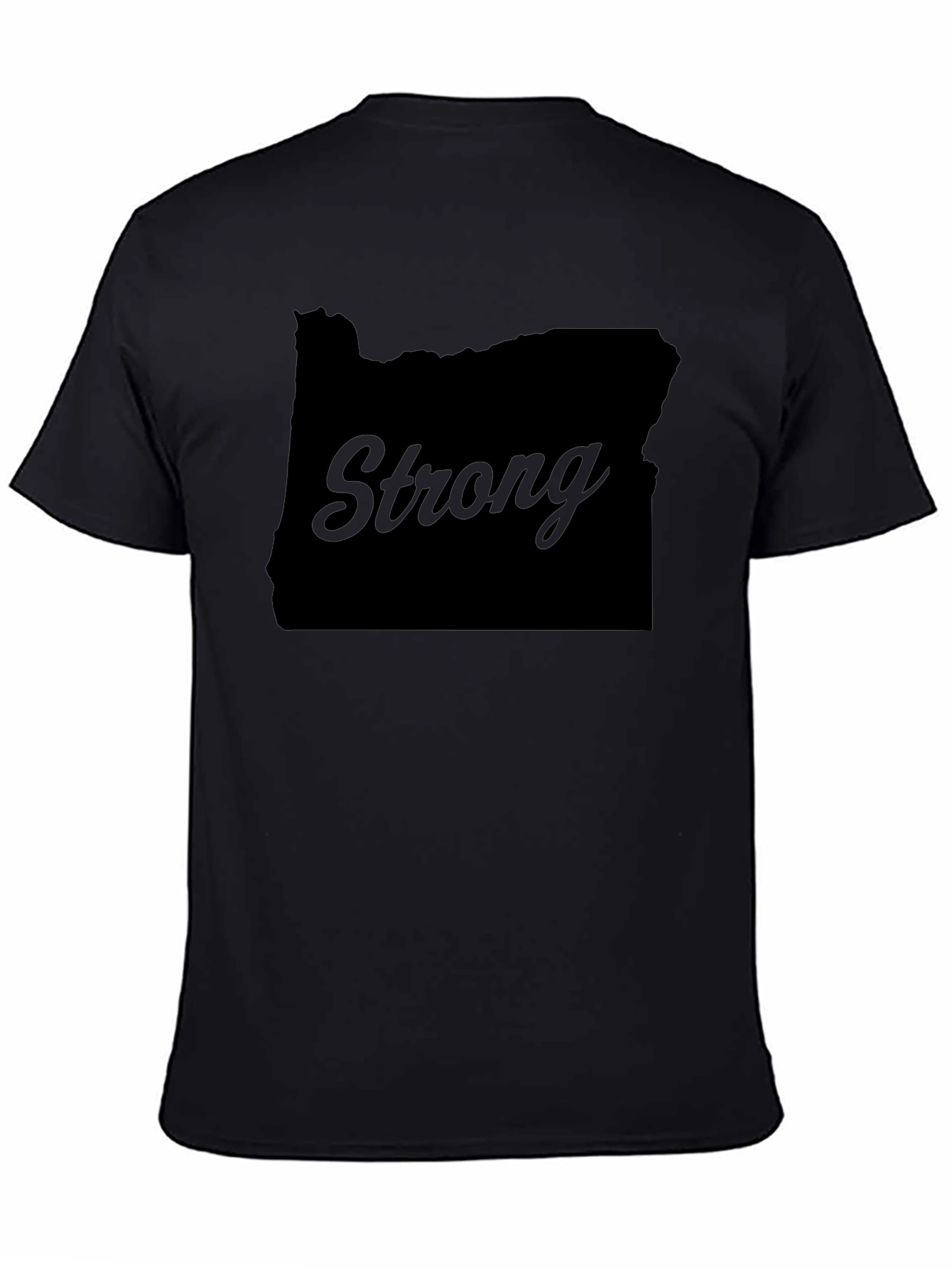Oregon Strong Black T-Shirt