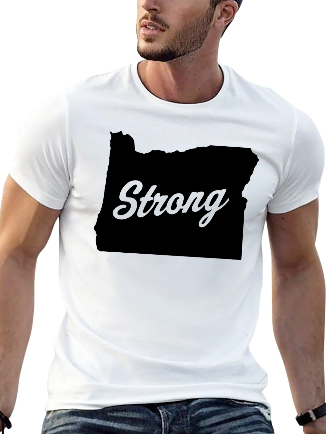 Oregon Strong Black T-Shirt