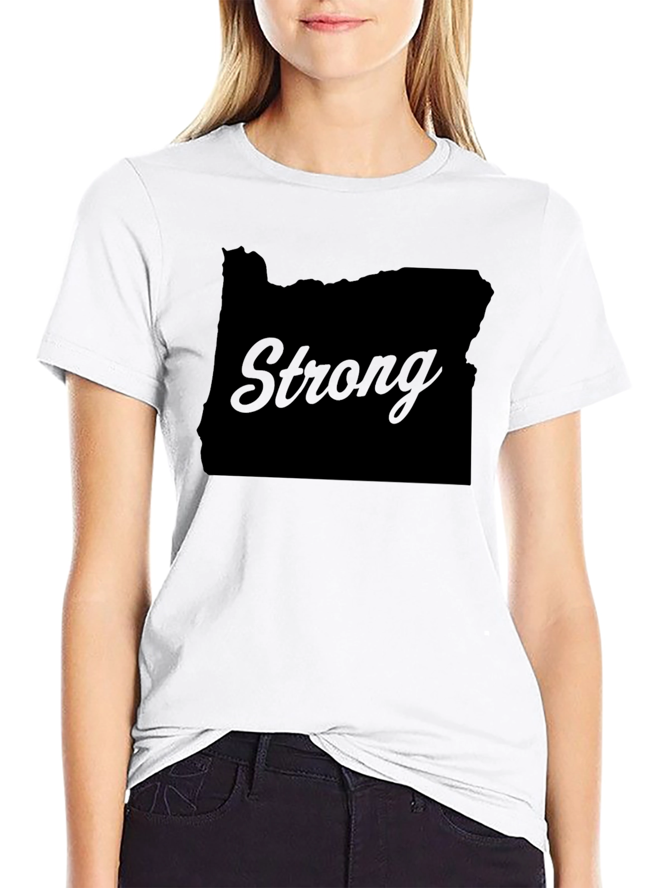 Oregon Strong Black T-Shirt