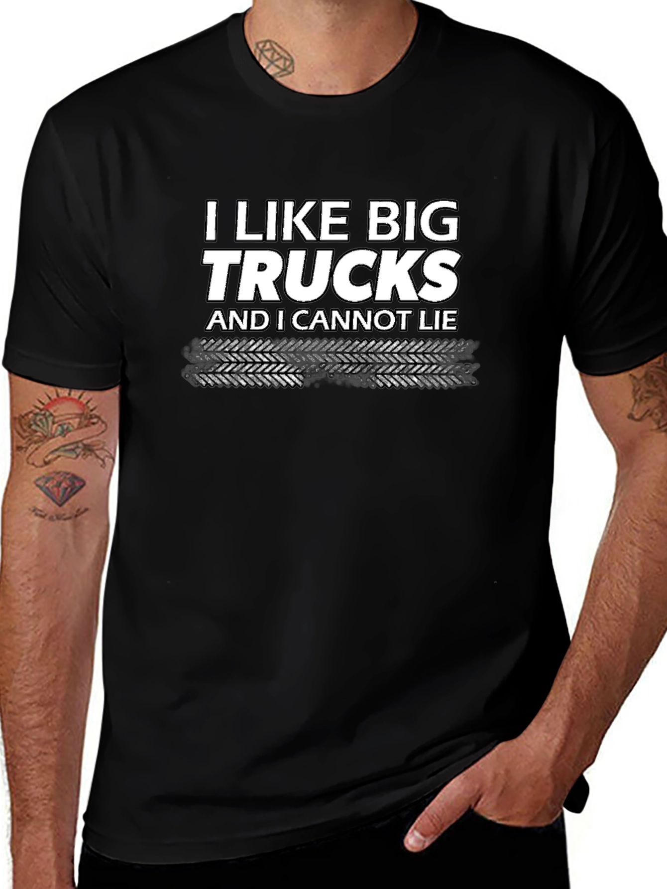 I Like Big Trucks T-Shirt - Funny Graphic Tee