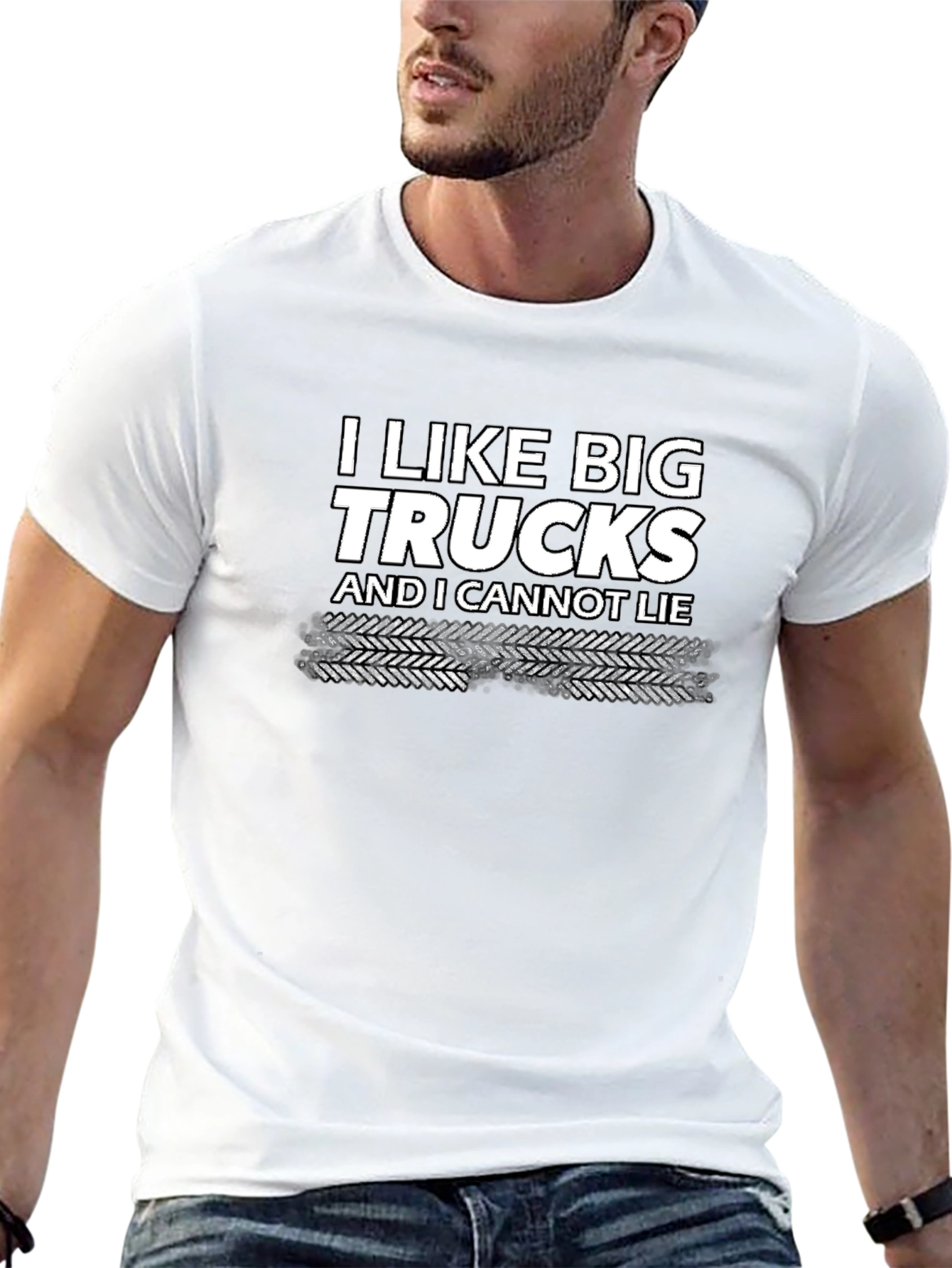 I Like Big Trucks T-Shirt - Funny Graphic Tee
