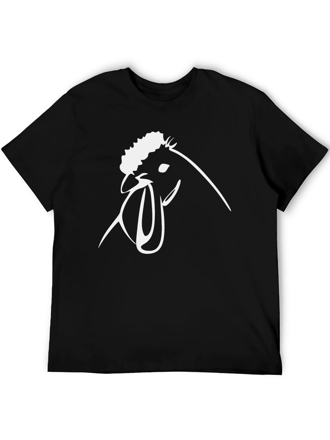 Rooster Graphic Tee - Black T-Shirt