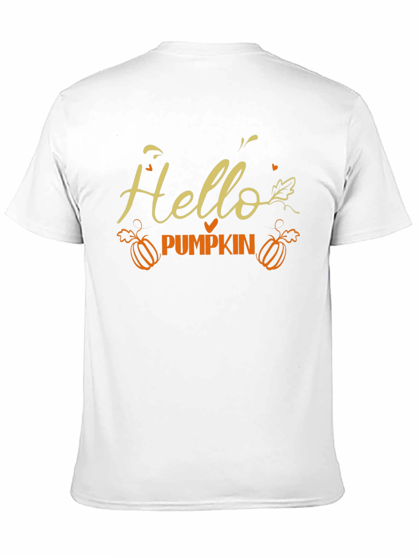 Hello Pumpkin Graphic Tee - Fall T-Shirt