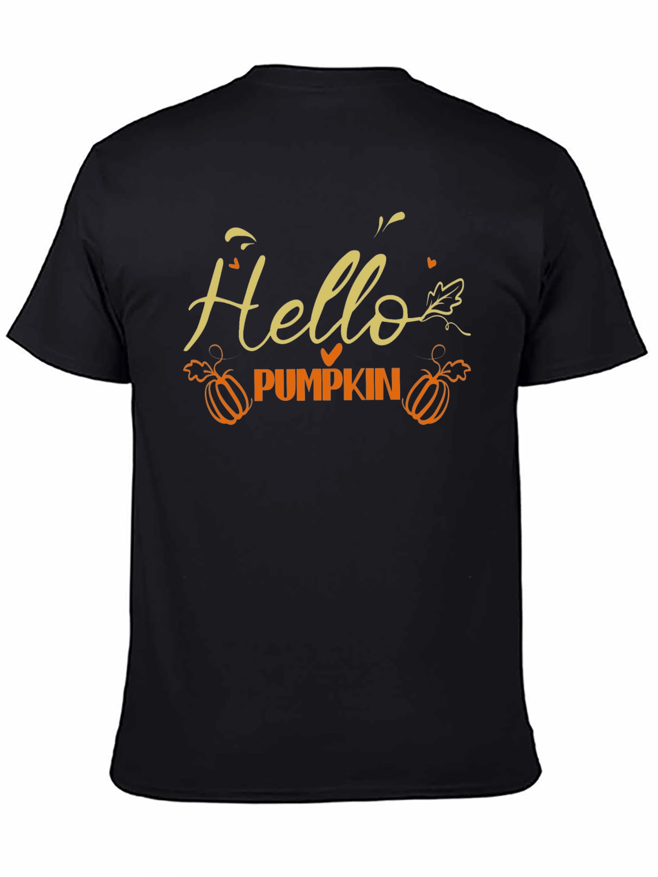 Hello Pumpkin Graphic Tee - Fall T-Shirt