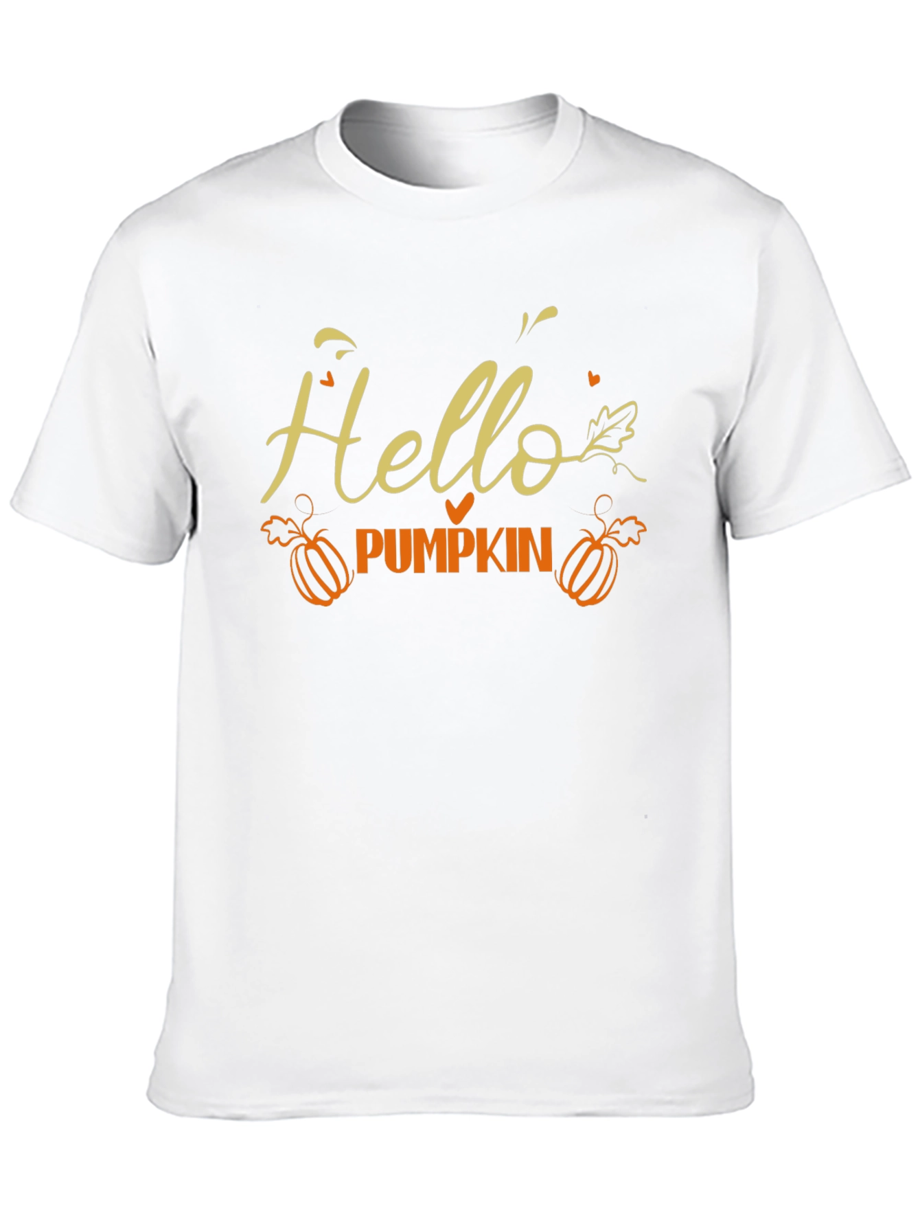 Hello Pumpkin Graphic Tee - Fall T-Shirt