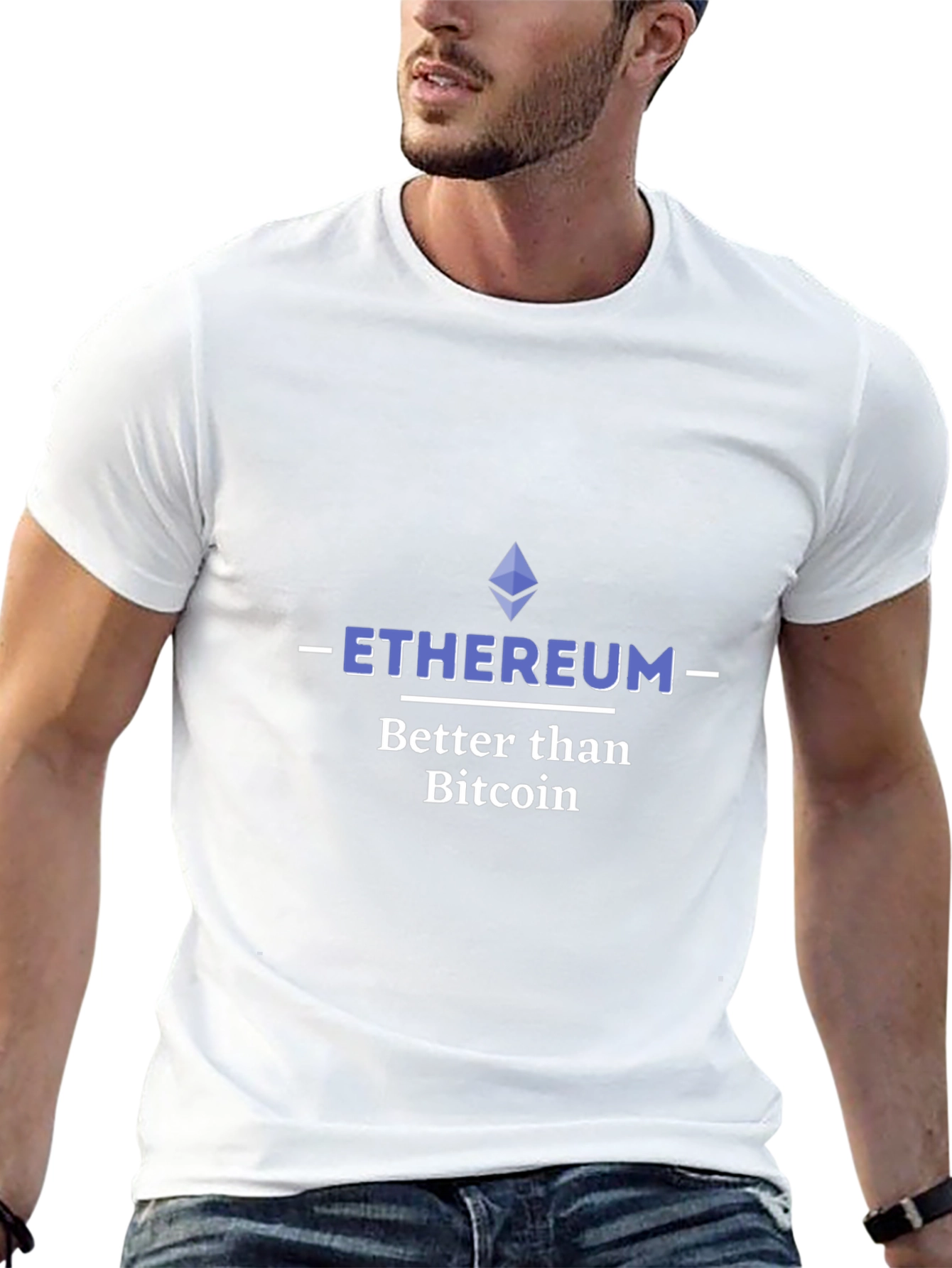 Ethereum Better Than Bitcoin Black T-Shirt