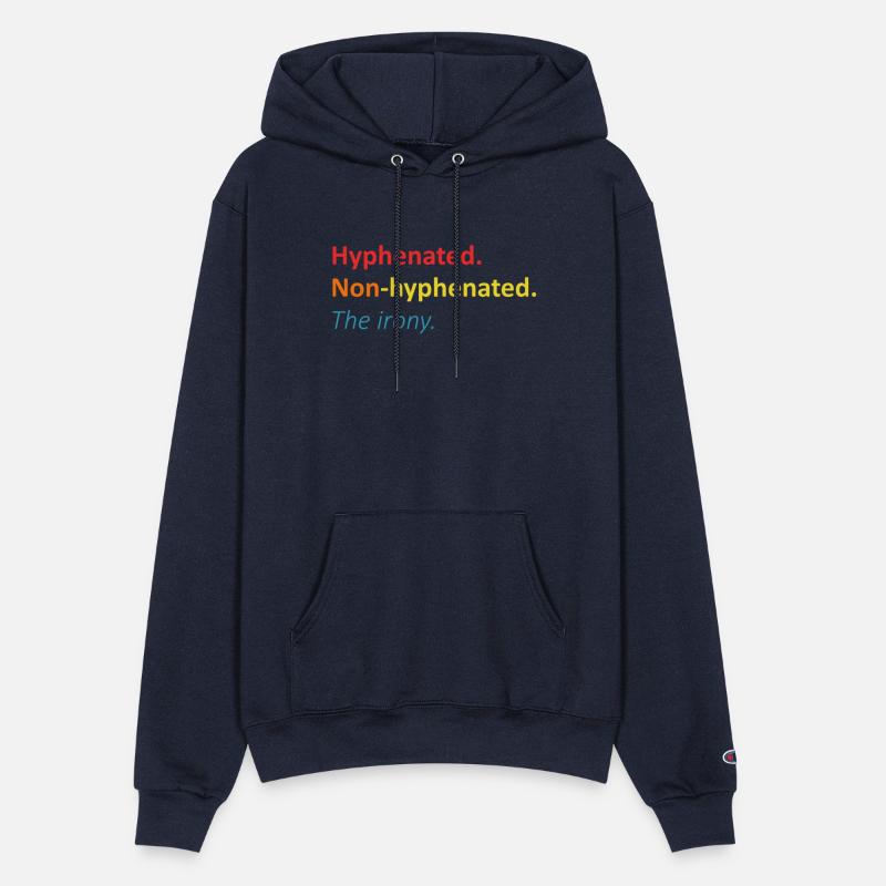 Hyphenated. Non-hyphenated. The irony.