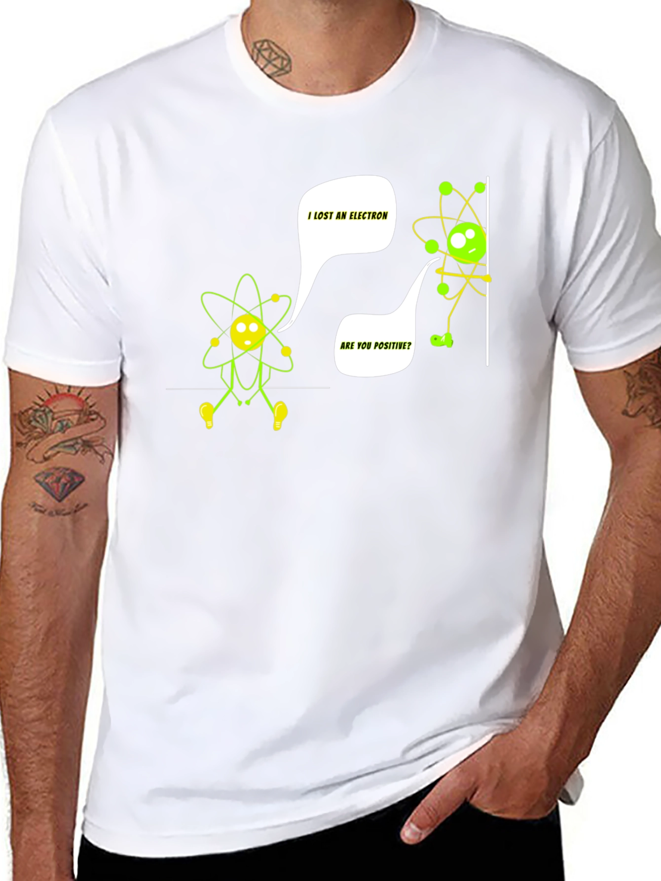 I Lost an Electron Funny Science T-Shirt