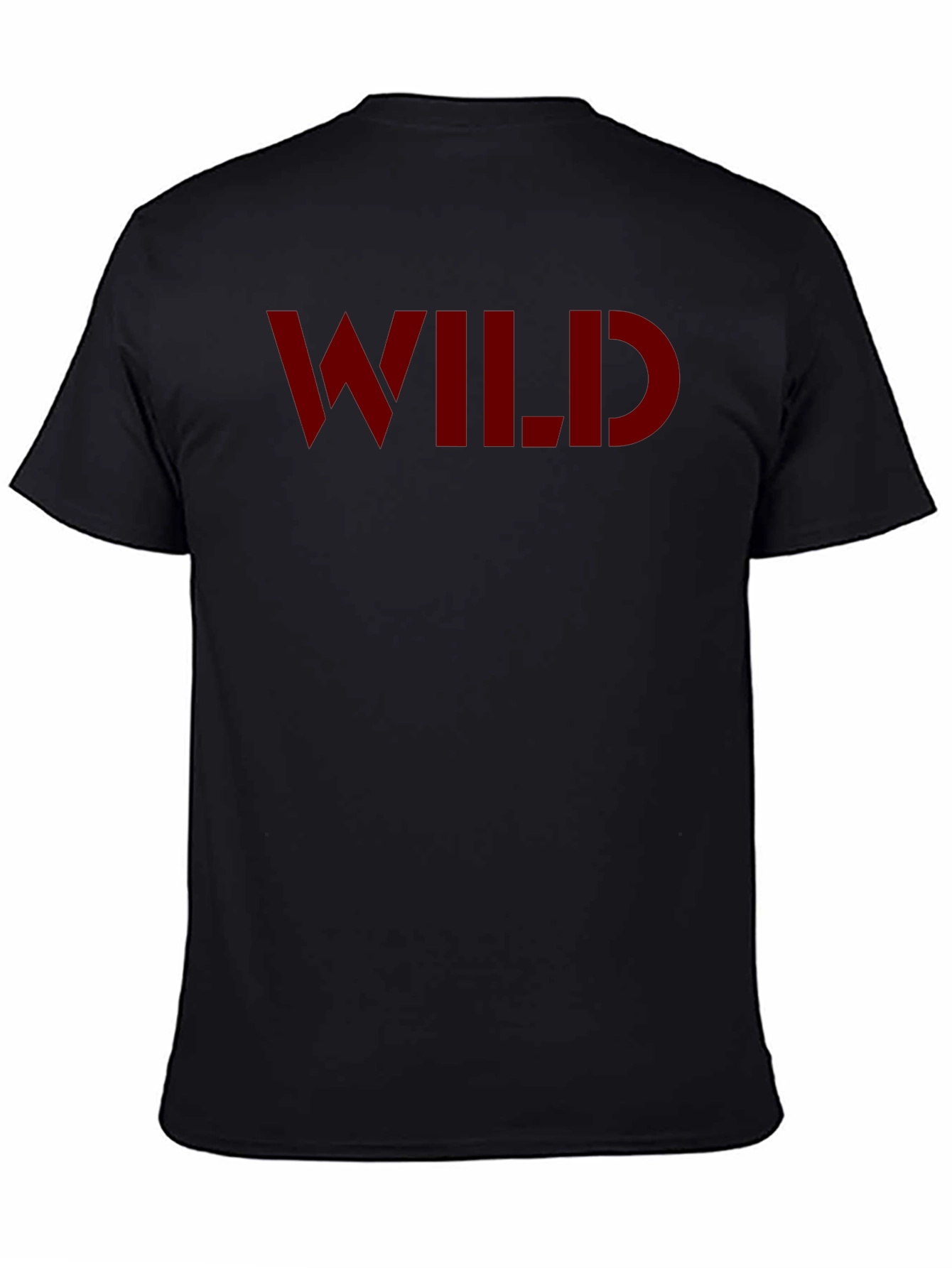 Bold WILD Graphic Tee - Classic Crew Neck T-Shirt