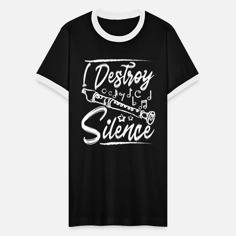 I destroy silence play recorder