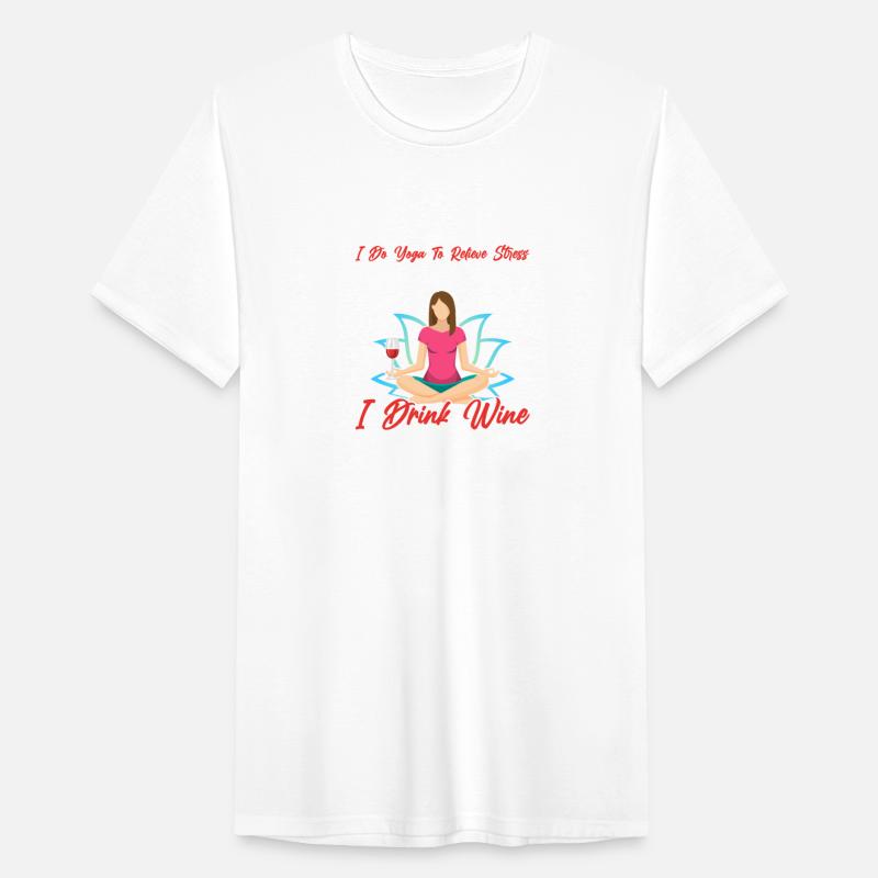 I Do Yoga To Relieve Stress Pose Woman