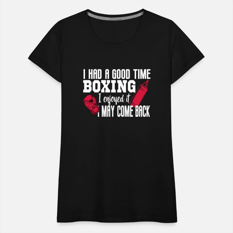 i had a good time boxing I enjoyed funny boxing