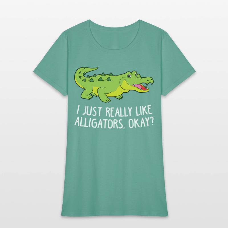 I Just Really Like Alligators Crocodile Alligator