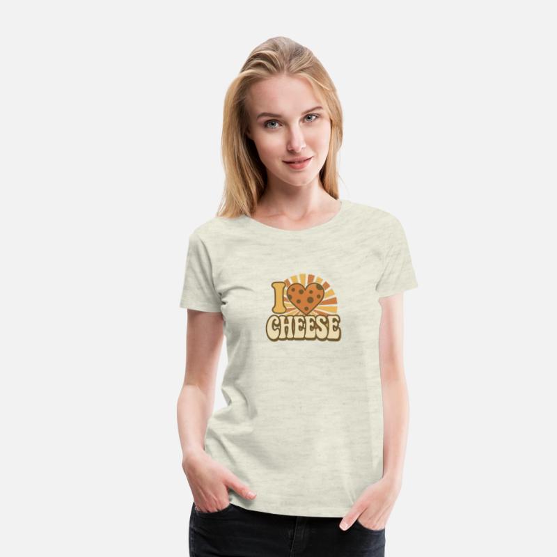 I Love Cheese Retro Shirt – Vintage 70s Style