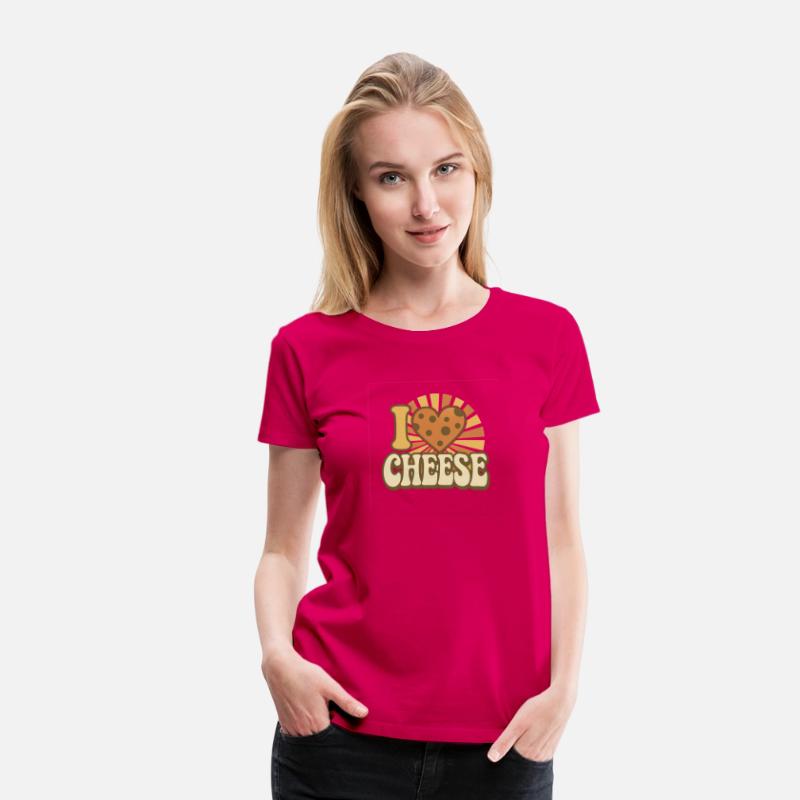 I Love Cheese Retro Shirt – Vintage 70s Style