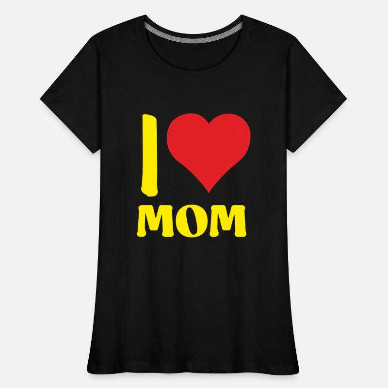 I Love Mom Yellow