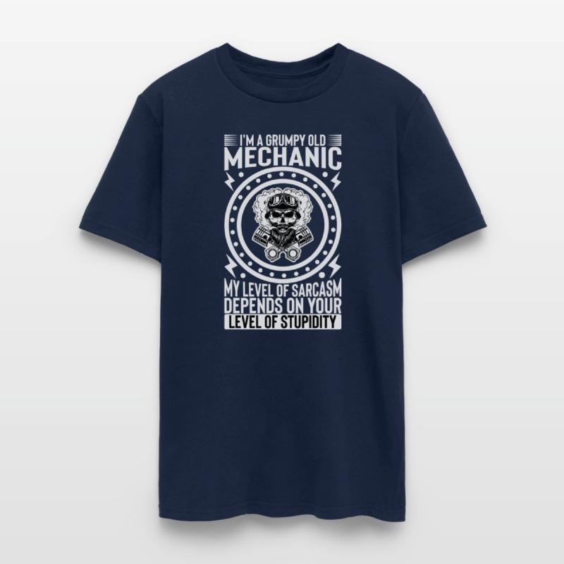 I M A Grumpy old Mechanic my level of