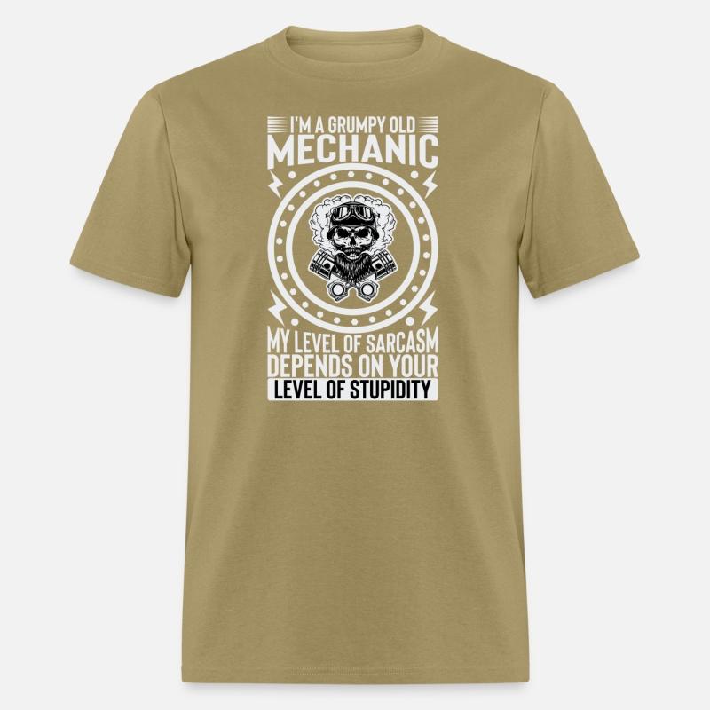 I M A Grumpy old Mechanic my level of