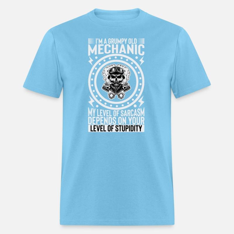 I M A Grumpy old Mechanic my level of