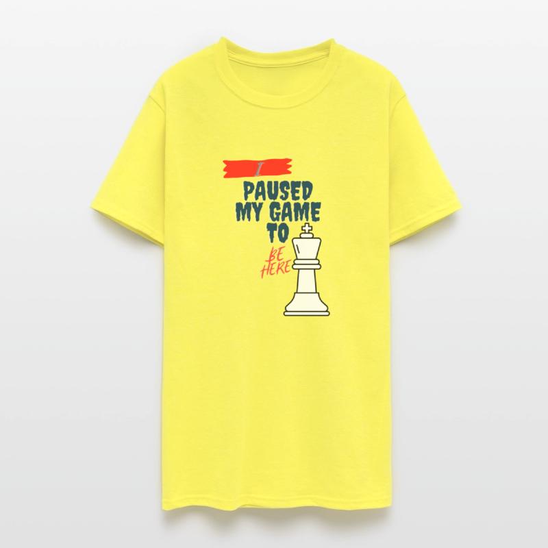 I PAUSED MY GAME TO BE HERE