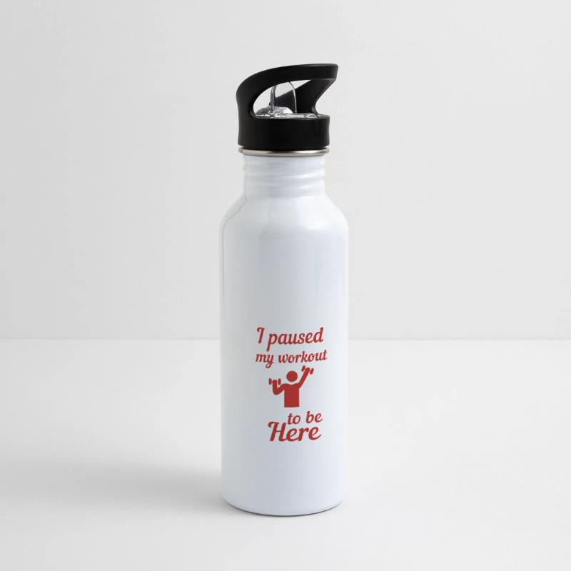 I Paused my work out to be here