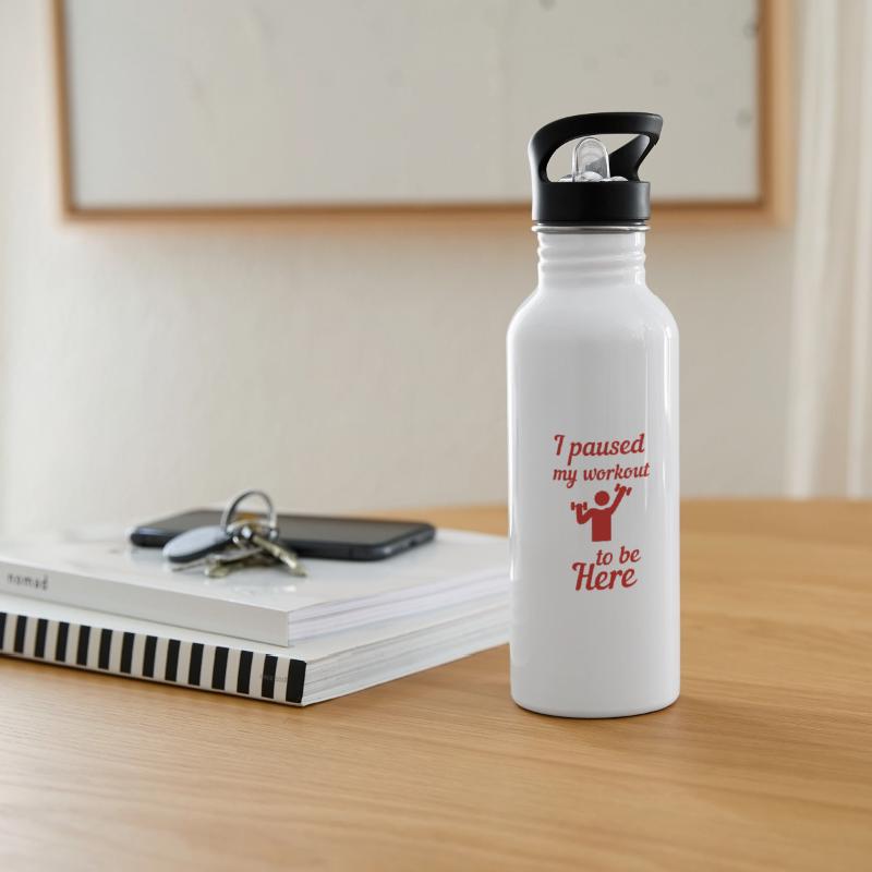 I Paused my work out to be here