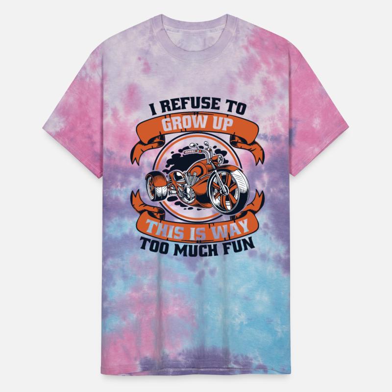 I Refuse To Grow Up Three-Wheeled Motorcycle