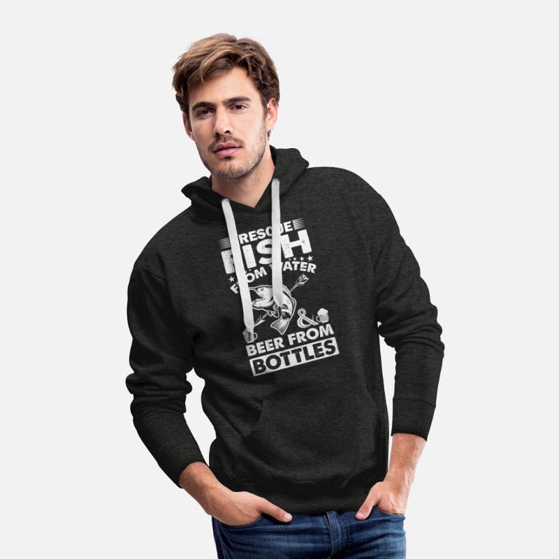 I RESCUE FISH FROM WATER AND BEER FROM BOTTLES