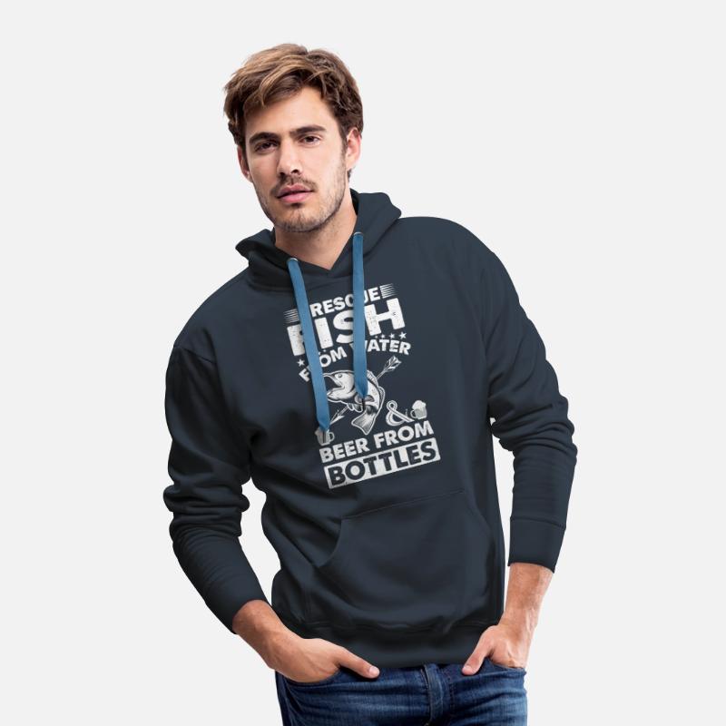 I RESCUE FISH FROM WATER AND BEER FROM BOTTLES