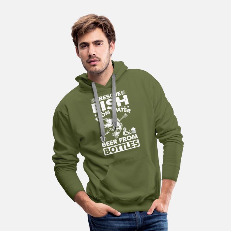 I RESCUE FISH FROM WATER AND BEER FROM BOTTLES