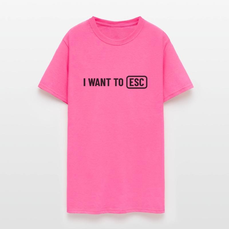 I want to ESC - Developer, PC Nerd, Admin Gift