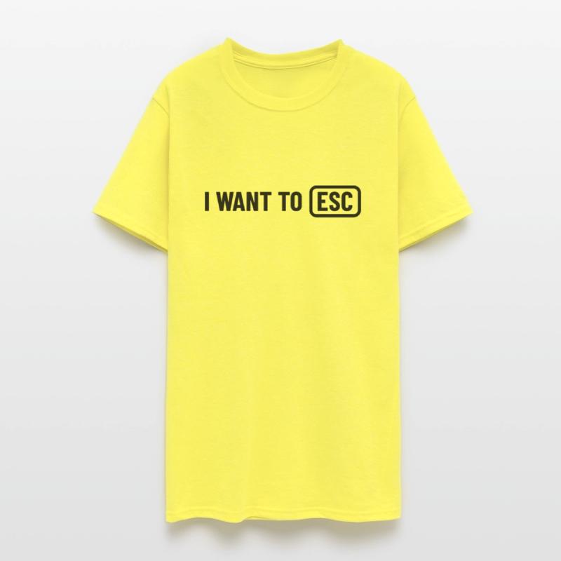 I want to ESC - Developer, PC Nerd, Admin Gift