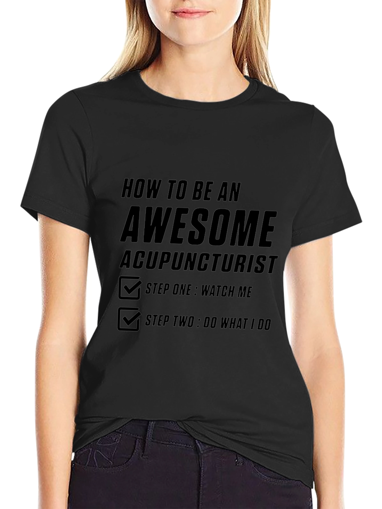 Awesome Acupuncturist Graphic T-Shirt