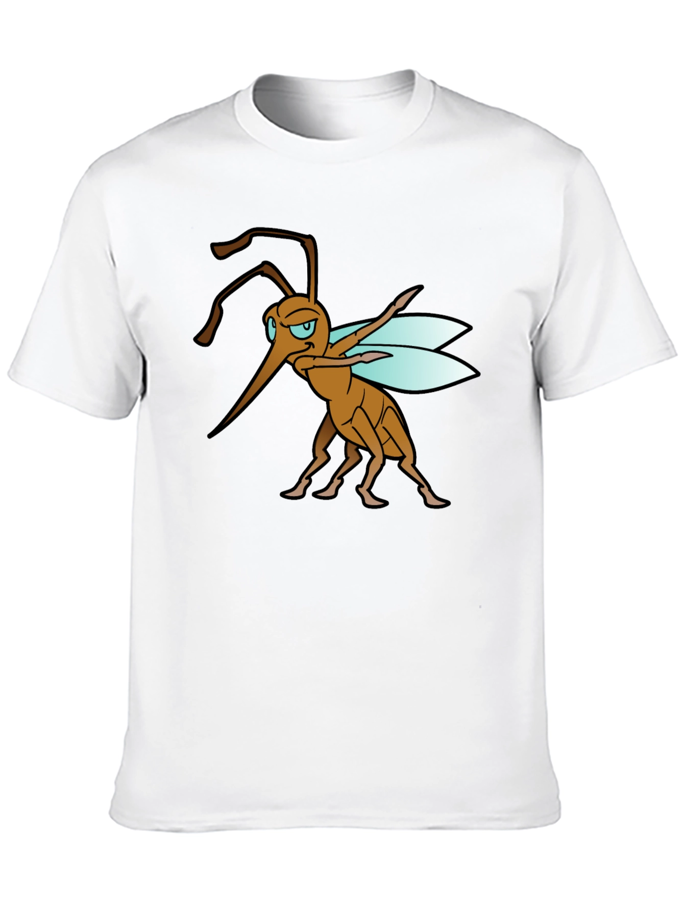 Funny Mosquito Dab T-Shirt - Novelty Cartoon Insect Tee