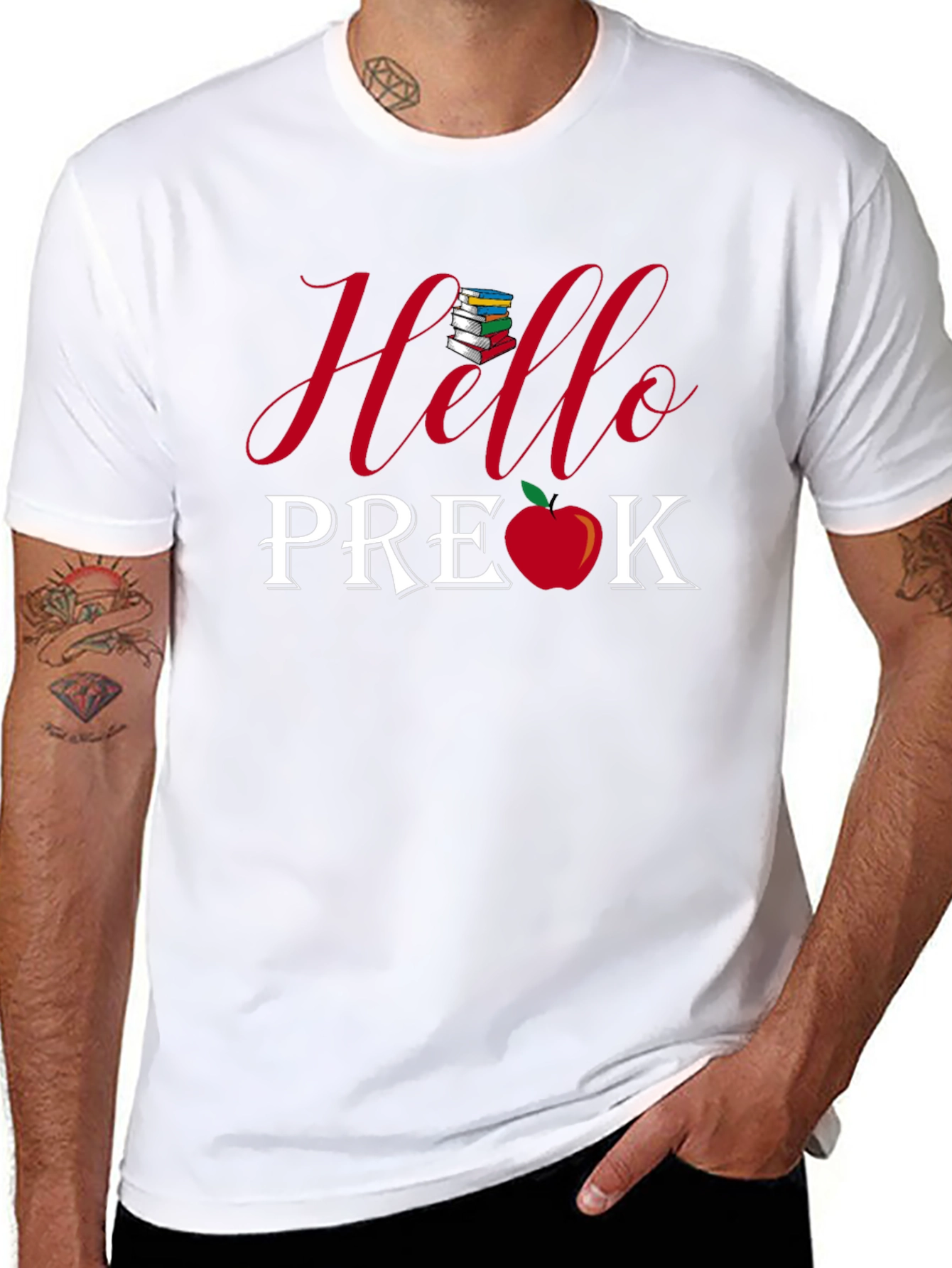 Hello Pre-K Teacher T-Shirt