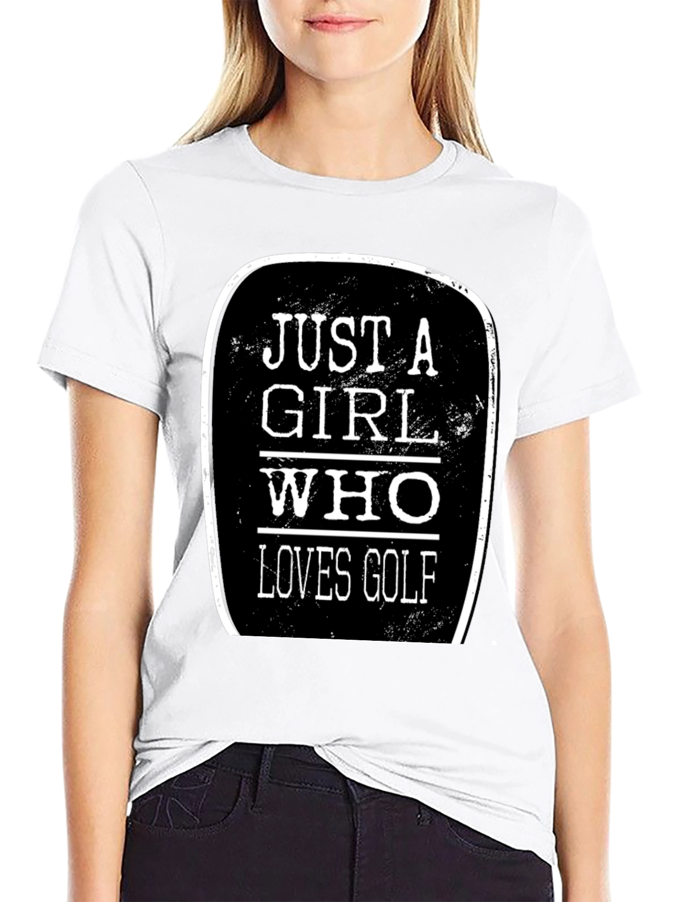 Just a Girl Who Loves Golf T-Shirt