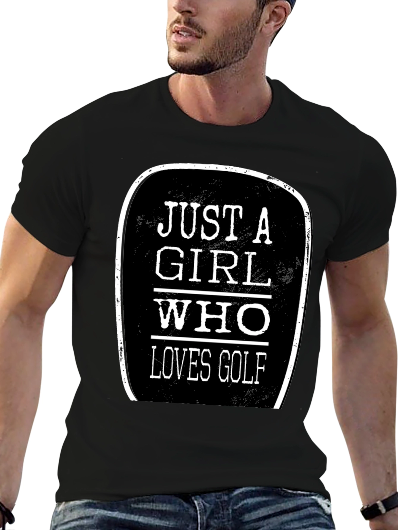 Just a Girl Who Loves Golf T-Shirt