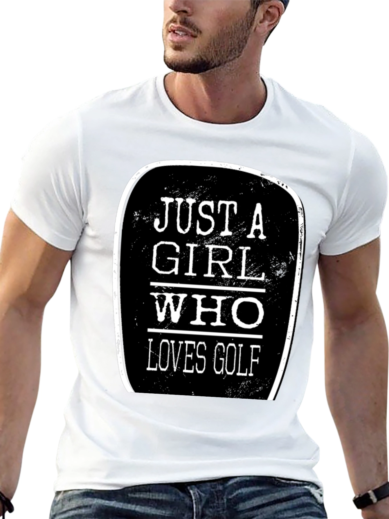 Just a Girl Who Loves Golf T-Shirt