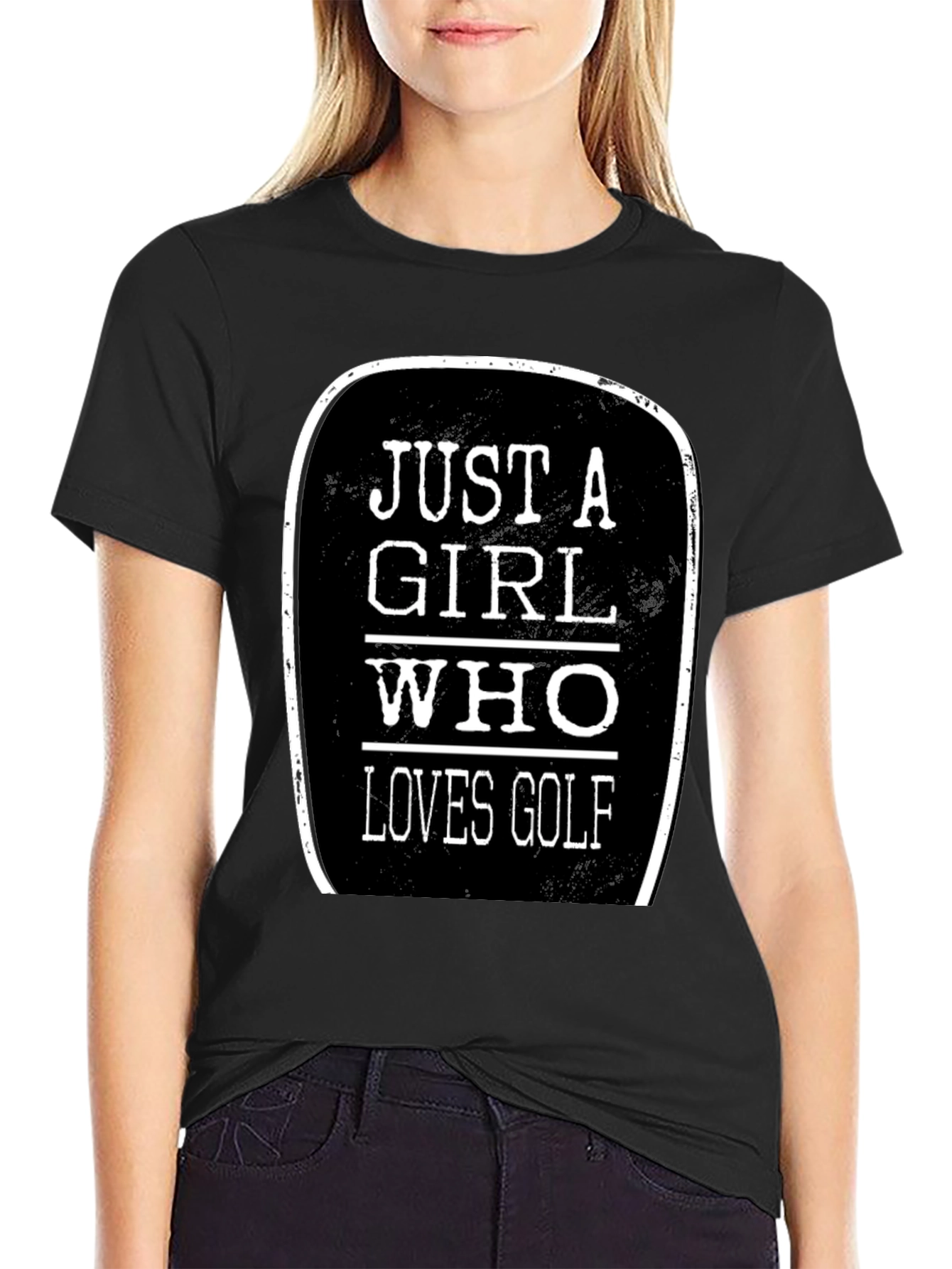 Just a Girl Who Loves Golf T-Shirt