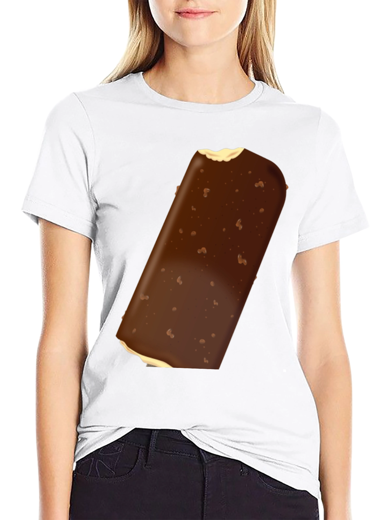 Chocolate Ice Cream Bar Graphic Tee