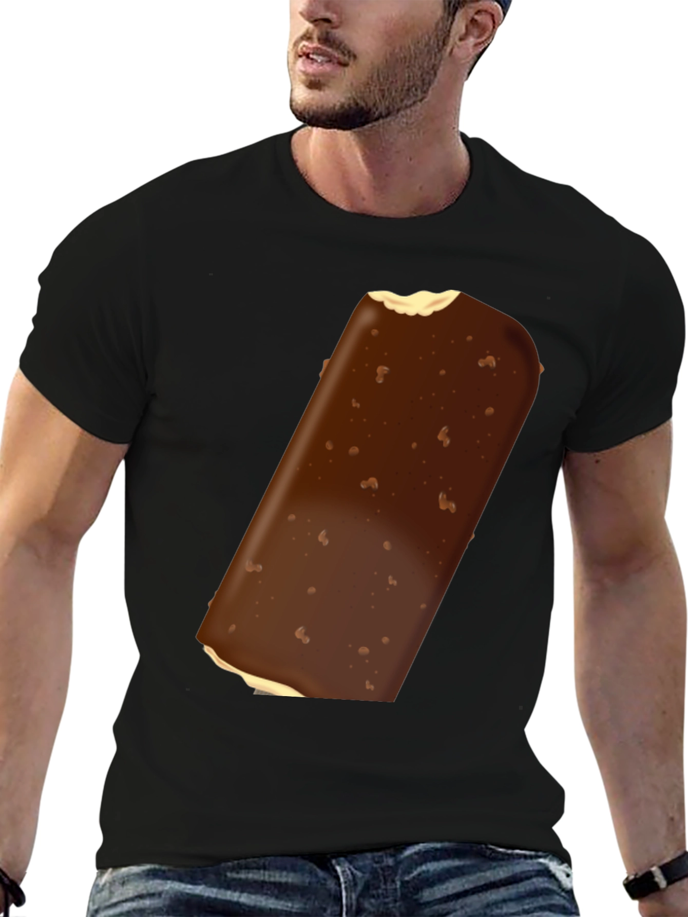 Chocolate Ice Cream Bar Graphic Tee